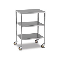 Instrument Trolley - 3 Shelves 70W x 50D cm